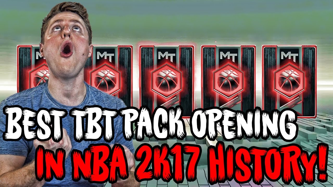 THE BEST PACK OPENING IN 2K17 HISTORY? TBT PACKS ARE JUICED!