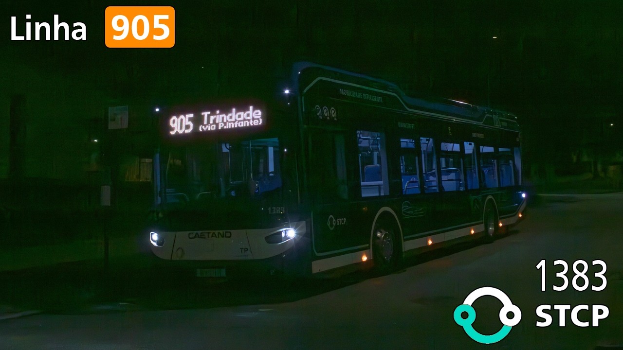 STCP 1383 - Linha 905 (video recording - collab)