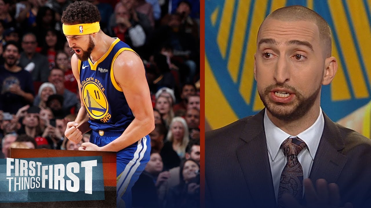 Nick Wright on Klay Thompson setting NBA record, Talks Cavs firing Ty Lue | NBA | FIRST THINGS FIRST