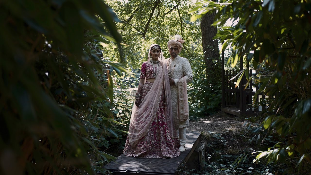 Bhaktivedanta Manor⁣ Hindu Wedding - Priya & Mit / Highlights Films