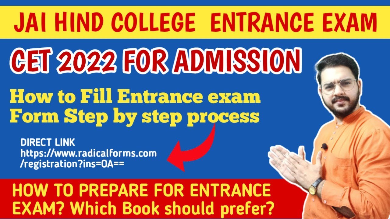 How to Fill CET Form of Jai Hind College Step by step process|2022|Admission|Jai Hind College|