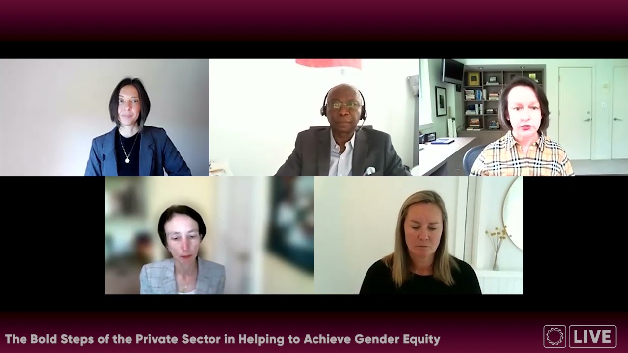 The Bold Steps of the Private Sector in Helping to Achieve Gender Equity | Concordia Live