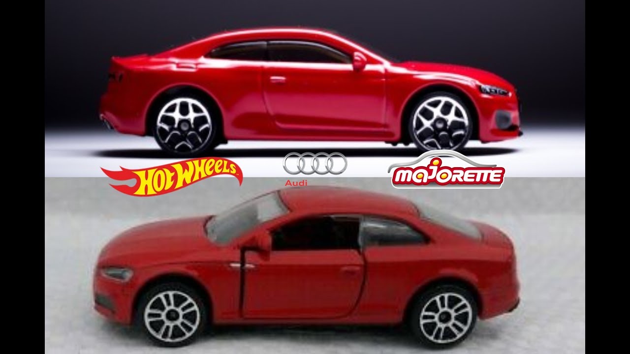 Hot Wheels VS Majorette Comparison Audi RS 5/S5 Coupe