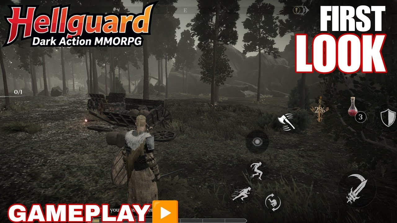 Hellguard Dark Action MMORPG Gameplay First Look For Android/ios ( Early Access 2026 ) 