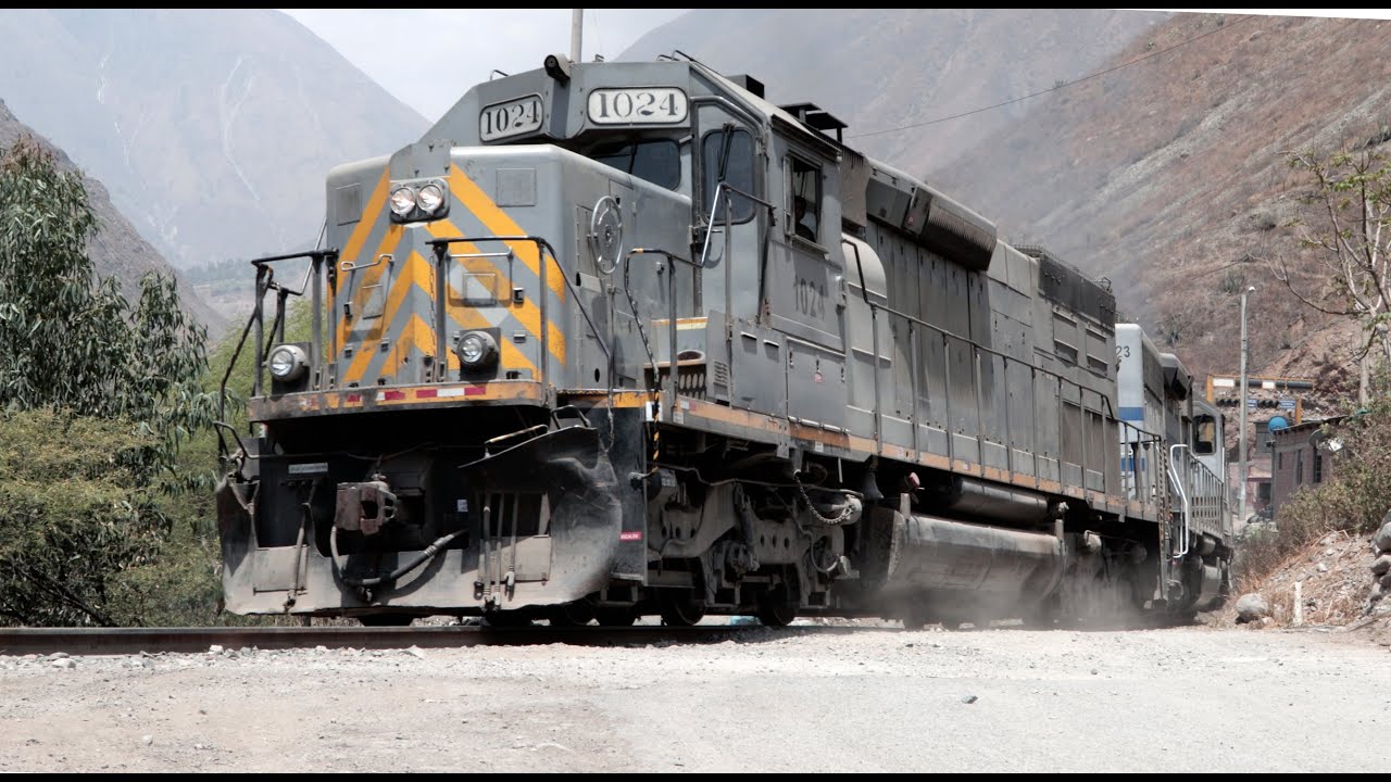 FCCA Peru Part 1: Intro & Tunnel Motor + SD40 roaring up a 4% grade