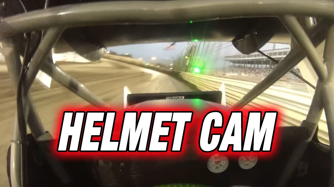 POV: YOU WIN A HEAT RACE AT KNOXVILLE RACEWAY | Sprint Car Helmet Cam