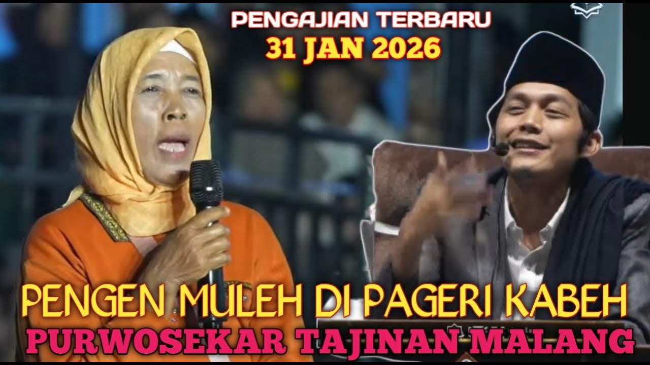 #LIVE GUS IQDAM & HADROH PUSAT 31 JANUARI 2026 DI PURWOSEKAR TAJINAN MALANG