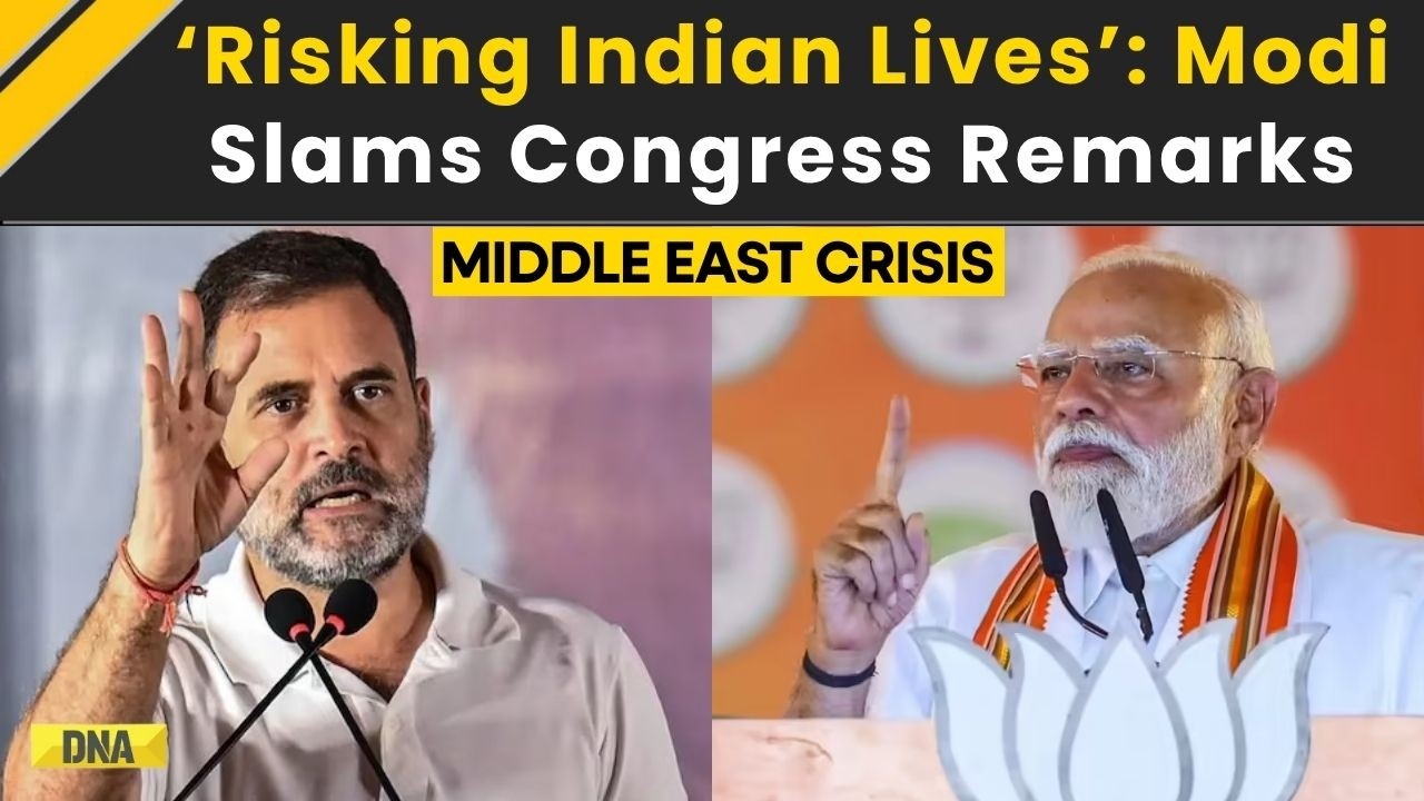Iran Israel War: PM Modi Slams Congress For Dangerous Remarks Amid Middle East Crisis