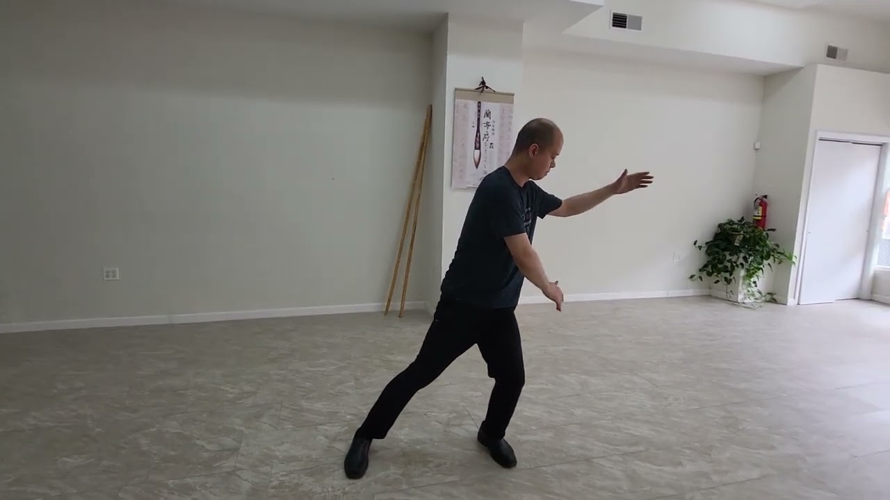 Traditional Yang Tai Chi Chuan medium frame tiger form part 2