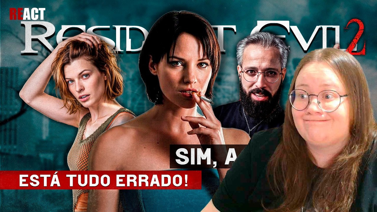 REACT: ESTÁ TUDO ERRADO COM: Resident Evil 2 Apocalipse 