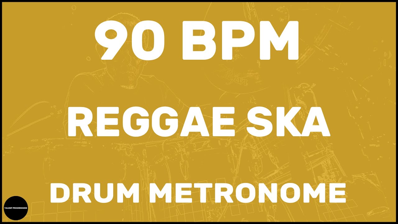 Reggae Ska | Drum Metronome Loop | 90 BPM