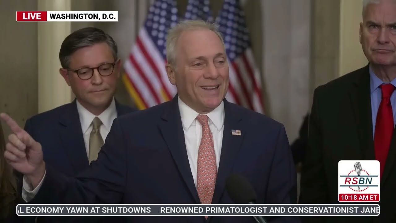 FULL REPLAY: Speaker Johnson & House GOP Discuss the Second Day of the Government Shutdown - 10/2/25