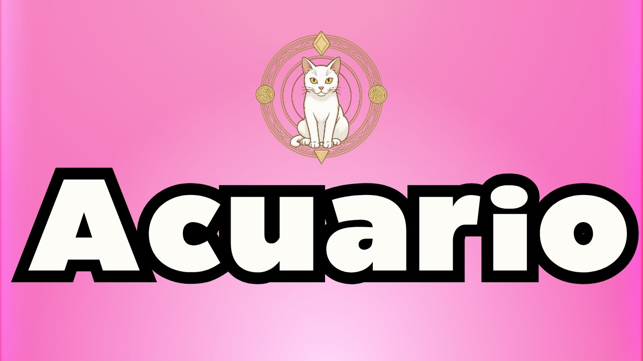 ACUARIO, SORPRESA INESPERADA! LO QUE TU BUSCAS TAMBIÉN TE ESTÁ BUSCANDO A TI!