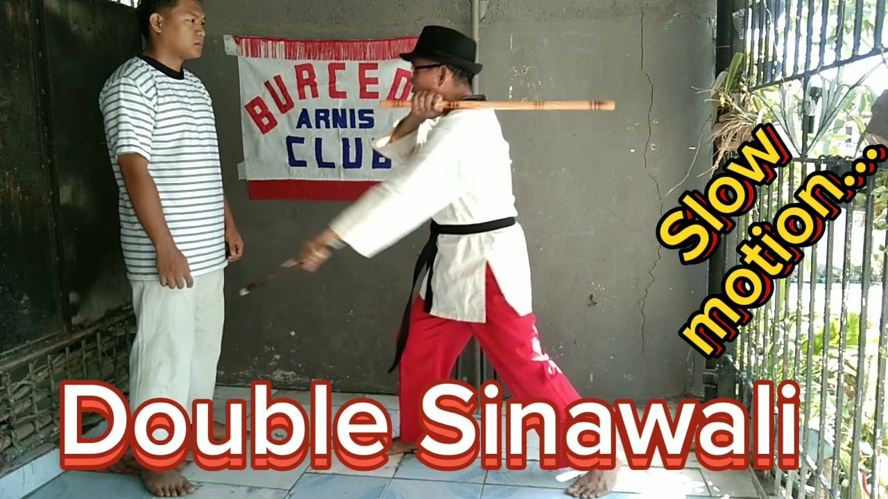 DOUBLE SINAWALI USING IRON CANE AND DUMMY