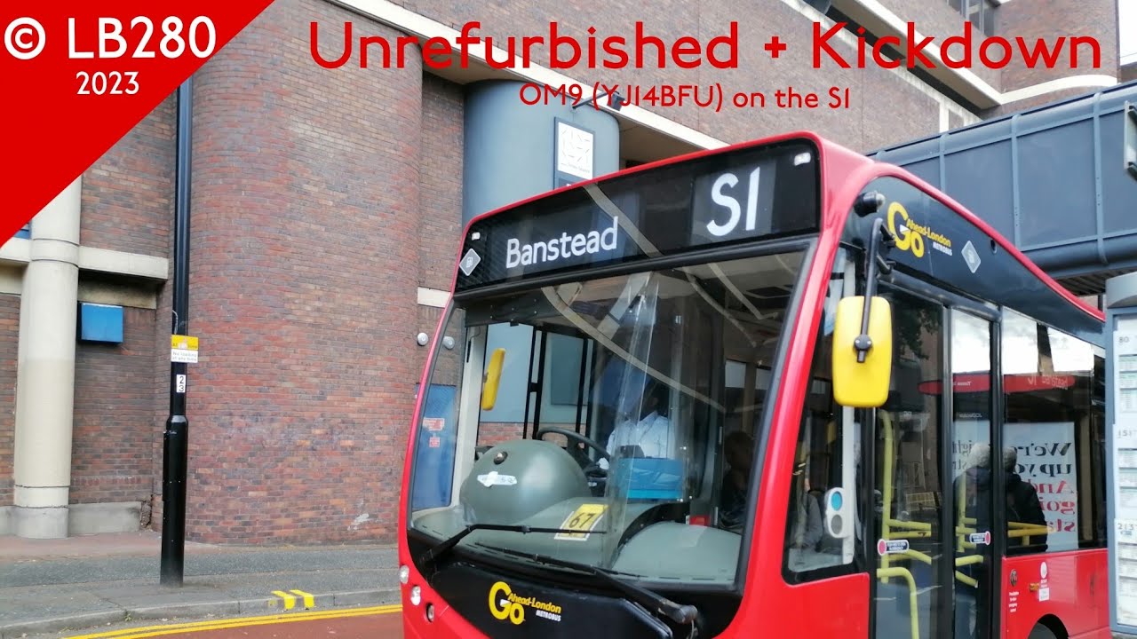 *UNREFURBISHED + KICKDOWN??* Metrobus London/London General OM9 (YJ14BFU) on the S1