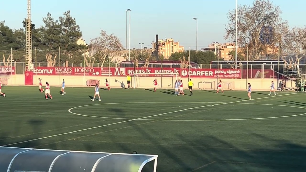 C.F. Real Murcia Femenino contra Alhama CF (2:1) últimos minutos