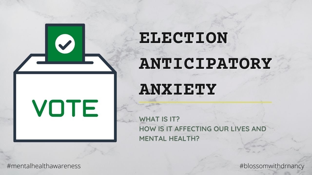 Election Anticipatory Anxiety - What is it and how it is affecting us || Dr.Nancy Nyaga