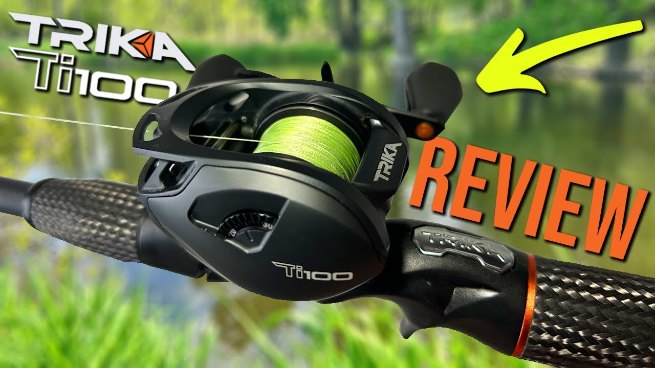 PRO ANGLERS Will Start Using this Reel. (Trika Ti-100 Baitcaster Reel Review)