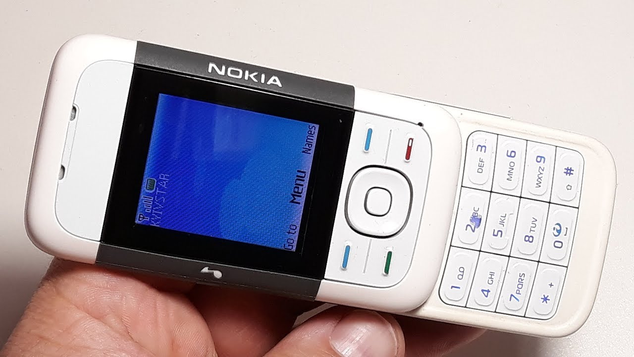 Nokia 5200 ретро телефон из Германии из моей коллекции. Капсула времени
