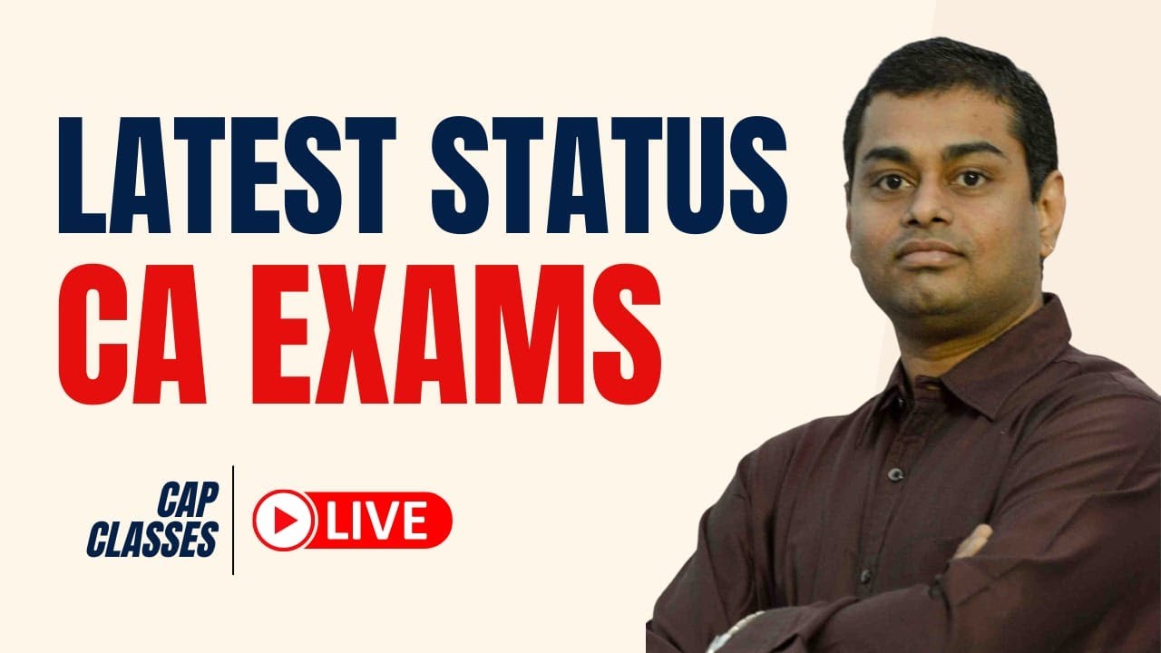 ICAI | Latest status on Exams &  Opt-out Notification | CA Pavan Kumar