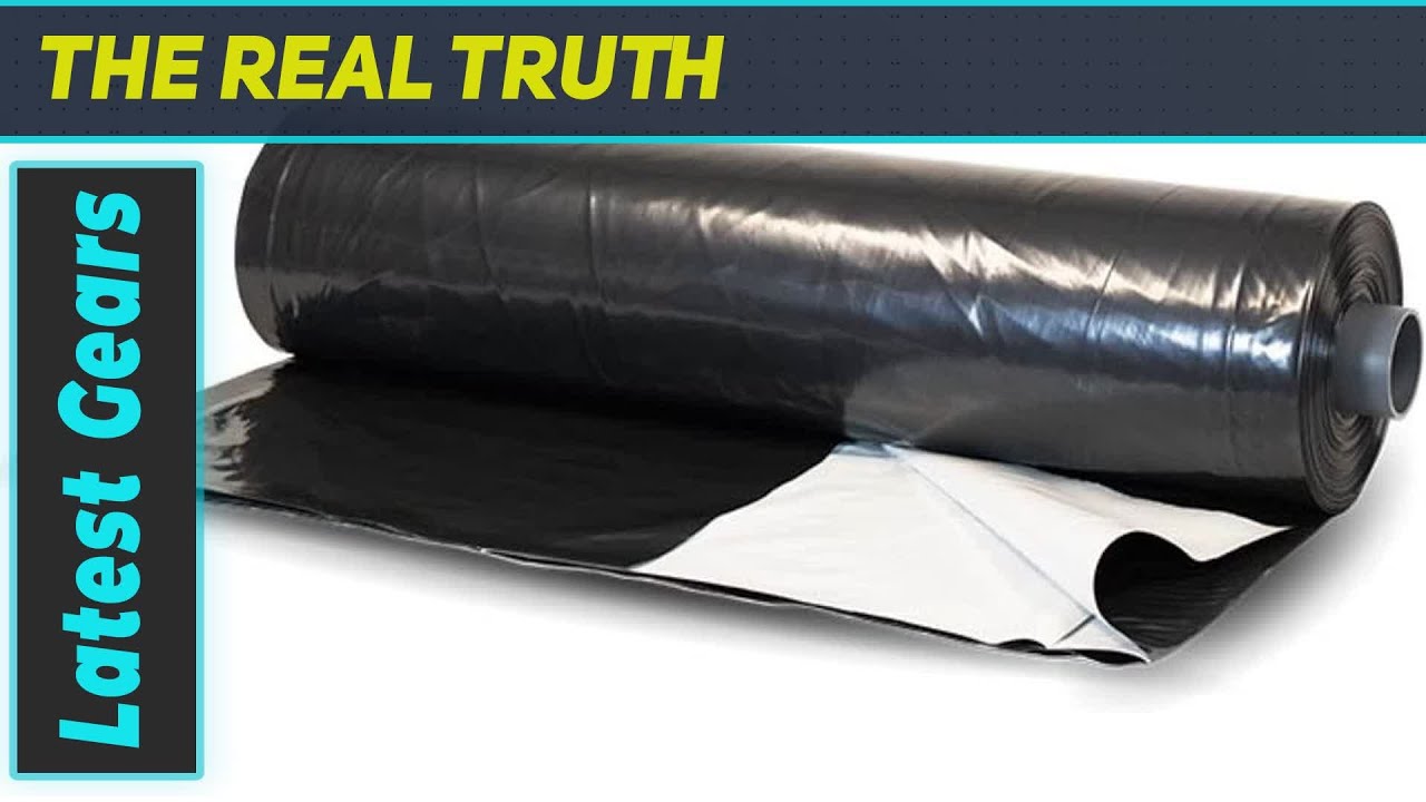 Panda Film Light Deprivation Greenhouse Cover - Best Blackout Tarp for Greenhouses