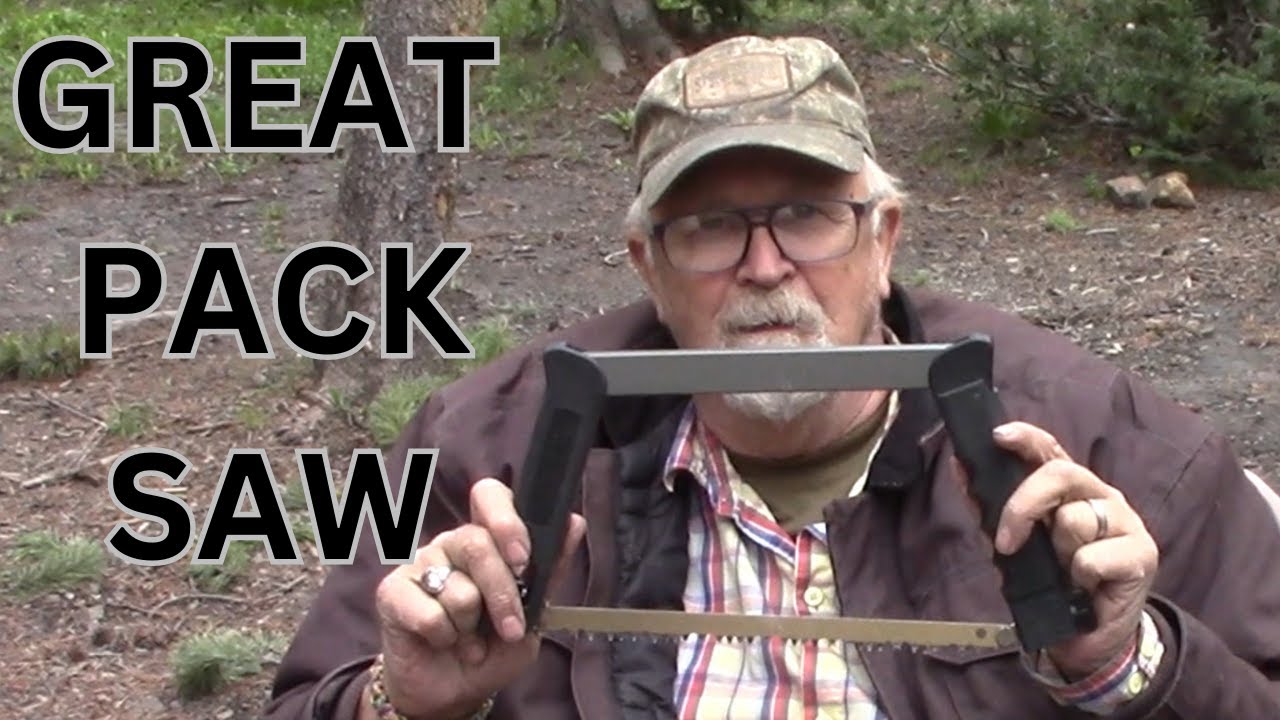Outdoor Edge Pack Hand Saw Review: The Perfect Tool for Every Outdoorsman | collapsible pack saw.