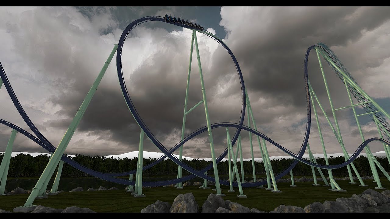 Eye of the Storm (No Limits 2 hyper coaster)