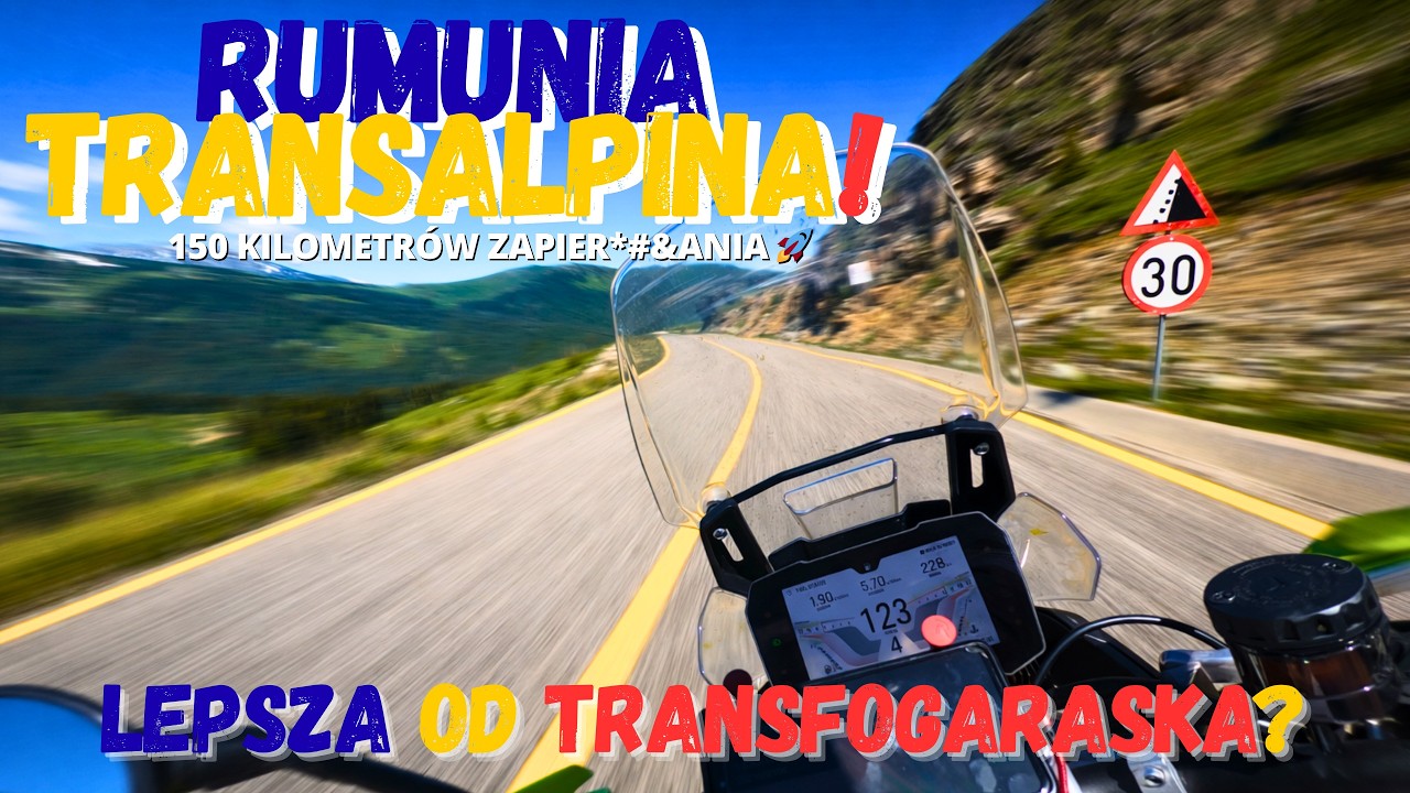 TRANSALPINA— 150 km ostrej jazdy. 🚀 Lepsza niż Transfogaraska? I Najwyższa droga Rumunii I Tiger 900