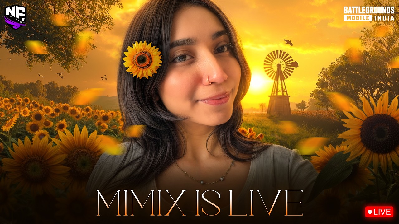 BGMI LIVE WITH NEBULA MIMIX 🥰 #bgmi #bgmilive #shortslive #girlgamer