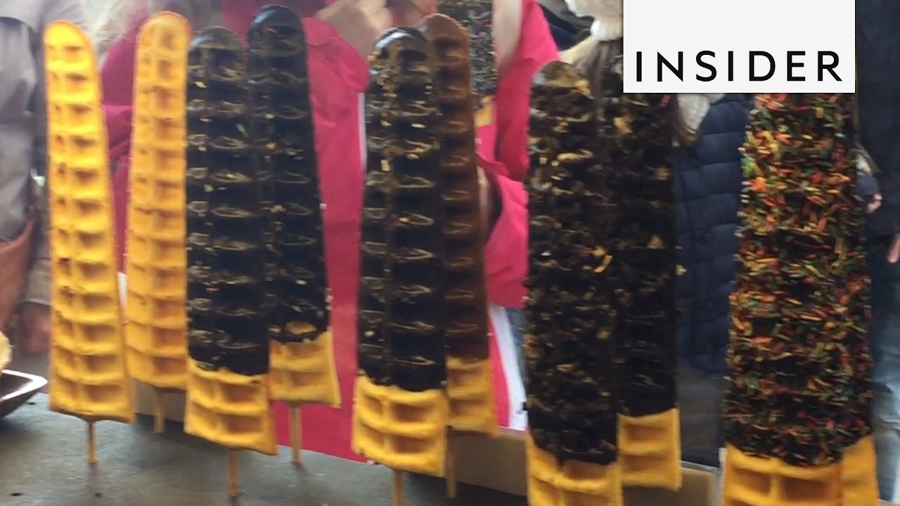 Waffles on a Stick