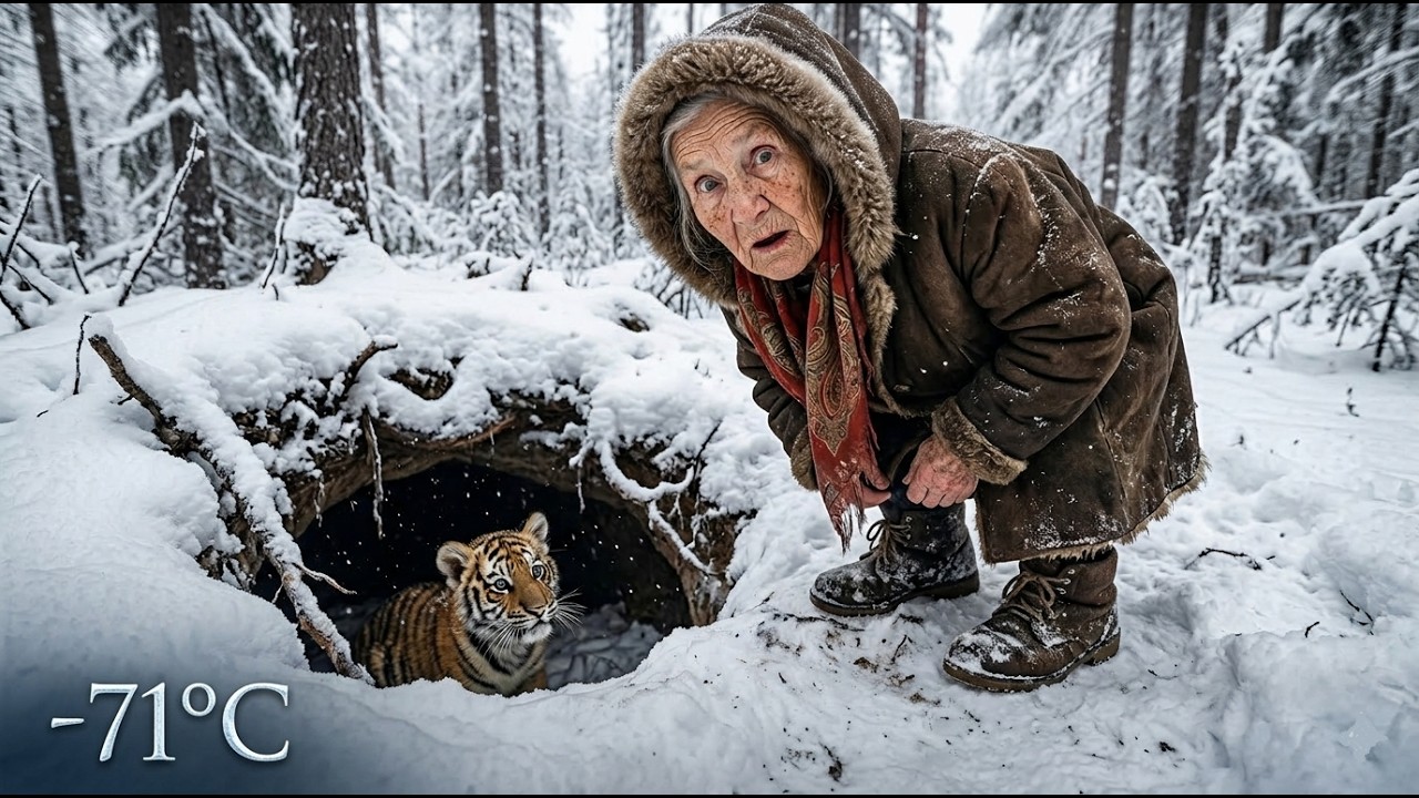 Galina Saved a Freezing Tiger Cub... Then Something Incredible Happened at Her Door ❄️