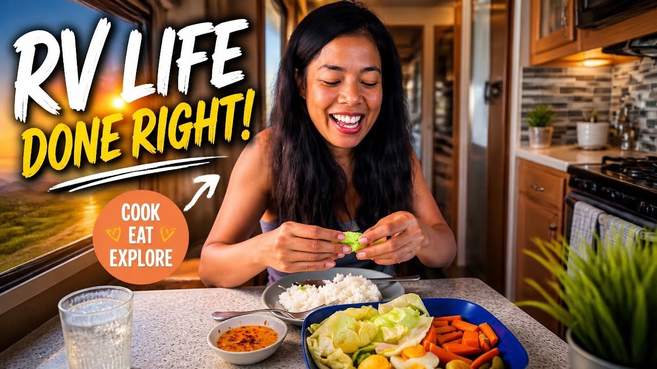 RV Living  Cooking & Eating Adventures with My Retired Husband