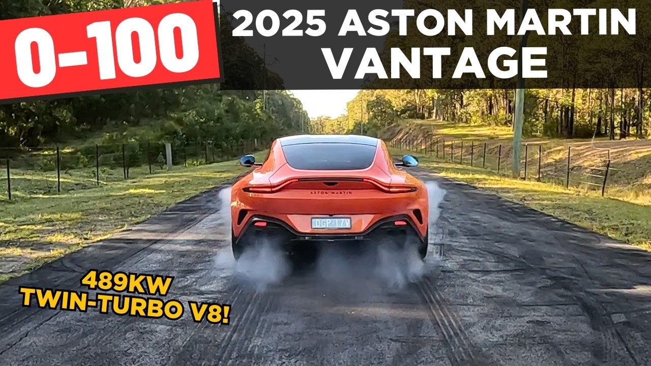 2025 Aston Martin Vantage review: 0-100 & POV test drive