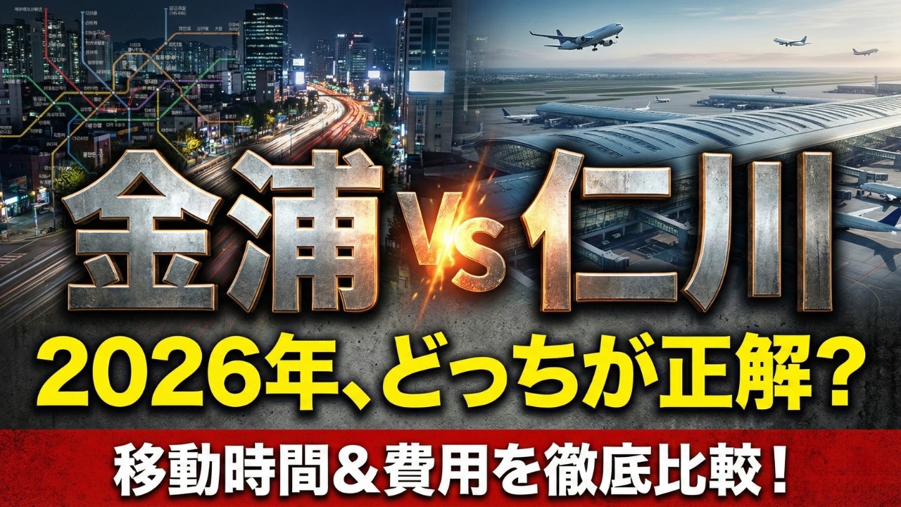 【SFC修行 ANA】完全保存版‼️金浦空港で損する人・得する人の違い8選🇰🇷修行僧が教える「最短・最安」入国ガイド