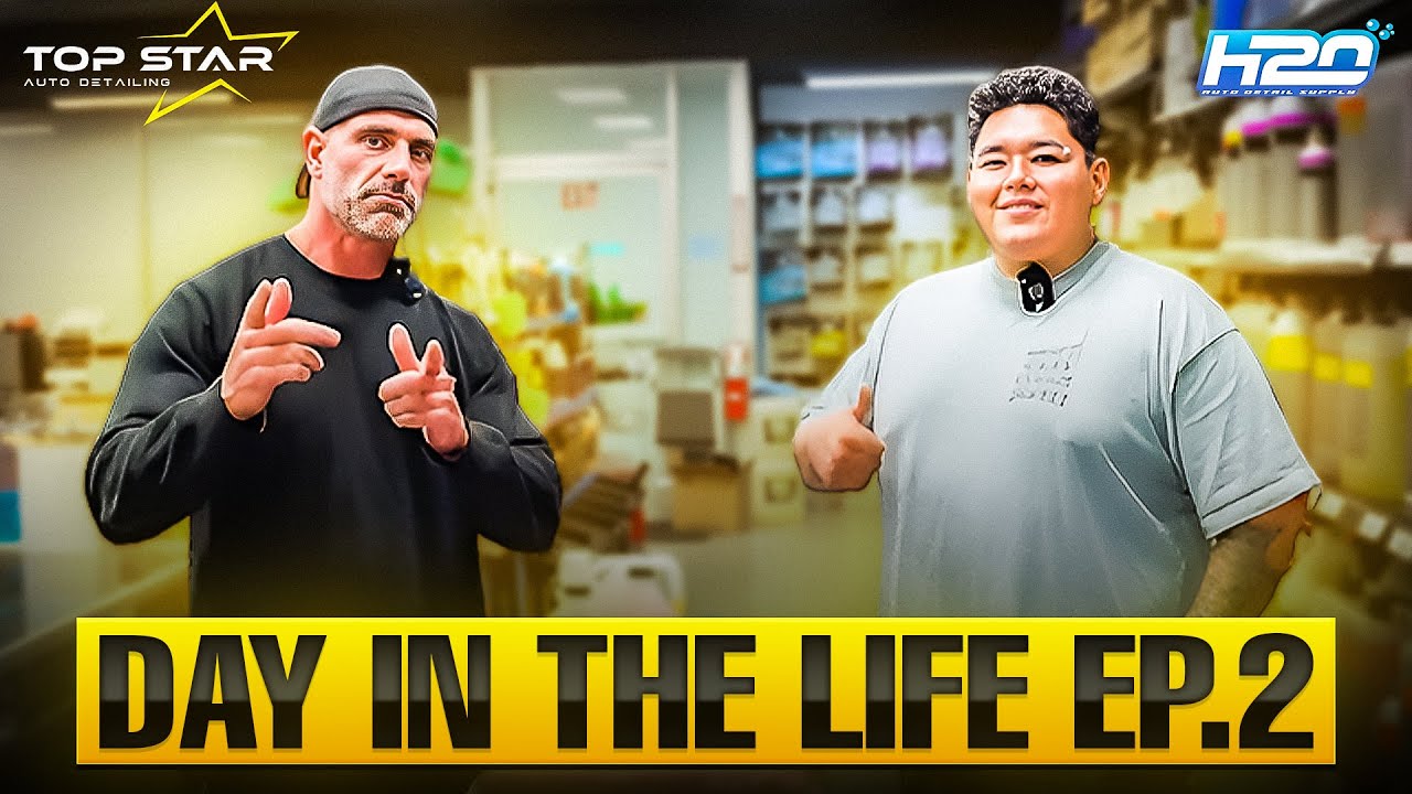 MOBILE DETAILER DAY IN THE LIFE EP.2 - TOP STAR DETAILING