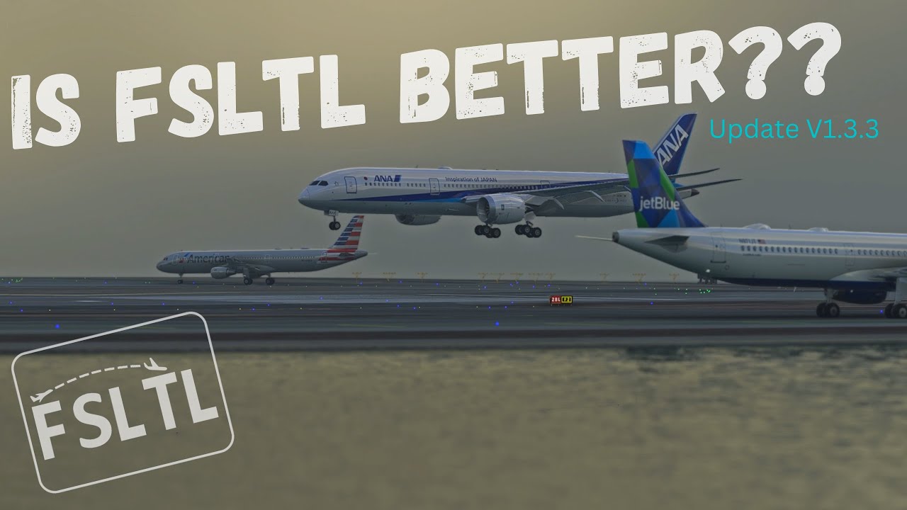 FSLTL UPDATE | Sights and sounds! San Fransisco | AI TRAFFIC for MSFS2020