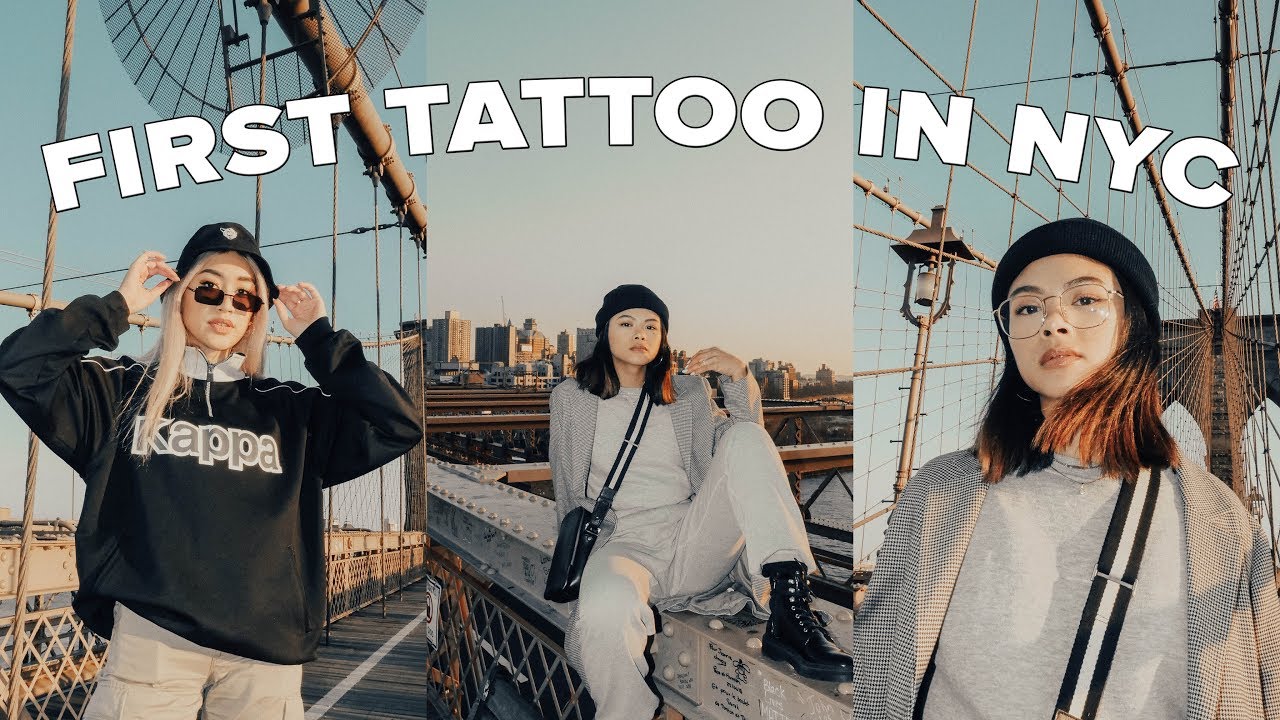 Getting a TATTOO + PIERCINGS + SHOOTING FILM in NEWYORK!