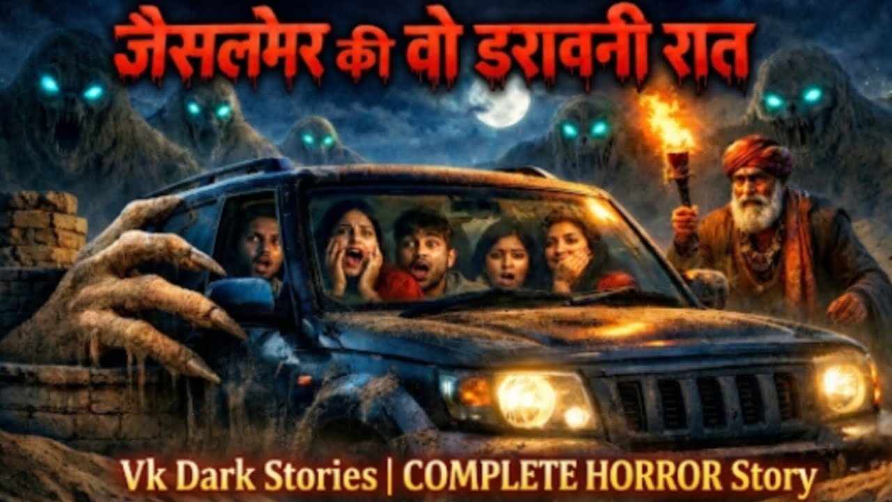 जैसलमेर की वो डरावनी रात | भूतों का रेगिस्तान | Real Horror Experience | Trip Horror Story |
