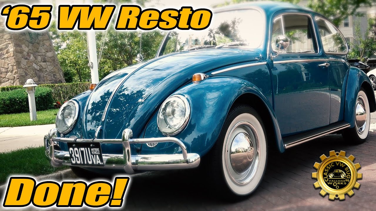 Classic VW BuGs - 1965 Sea Blue Beetle - 