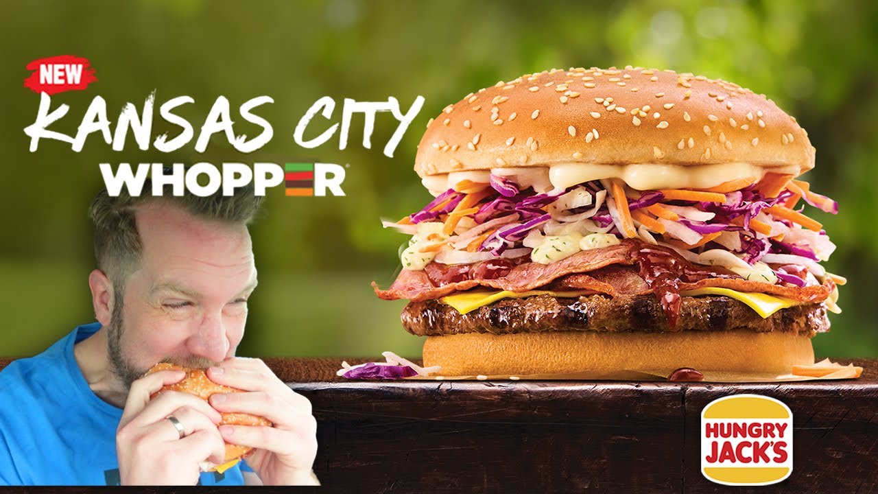 Is The Kansas City Whopper Hungry Jacks' Sloppiest Whopper To Date?