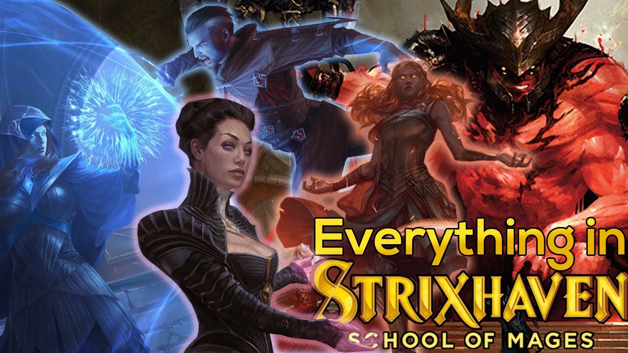 The ENTIRE Story of Strixhaven: School of Mages | Magic: The Gathering Lore