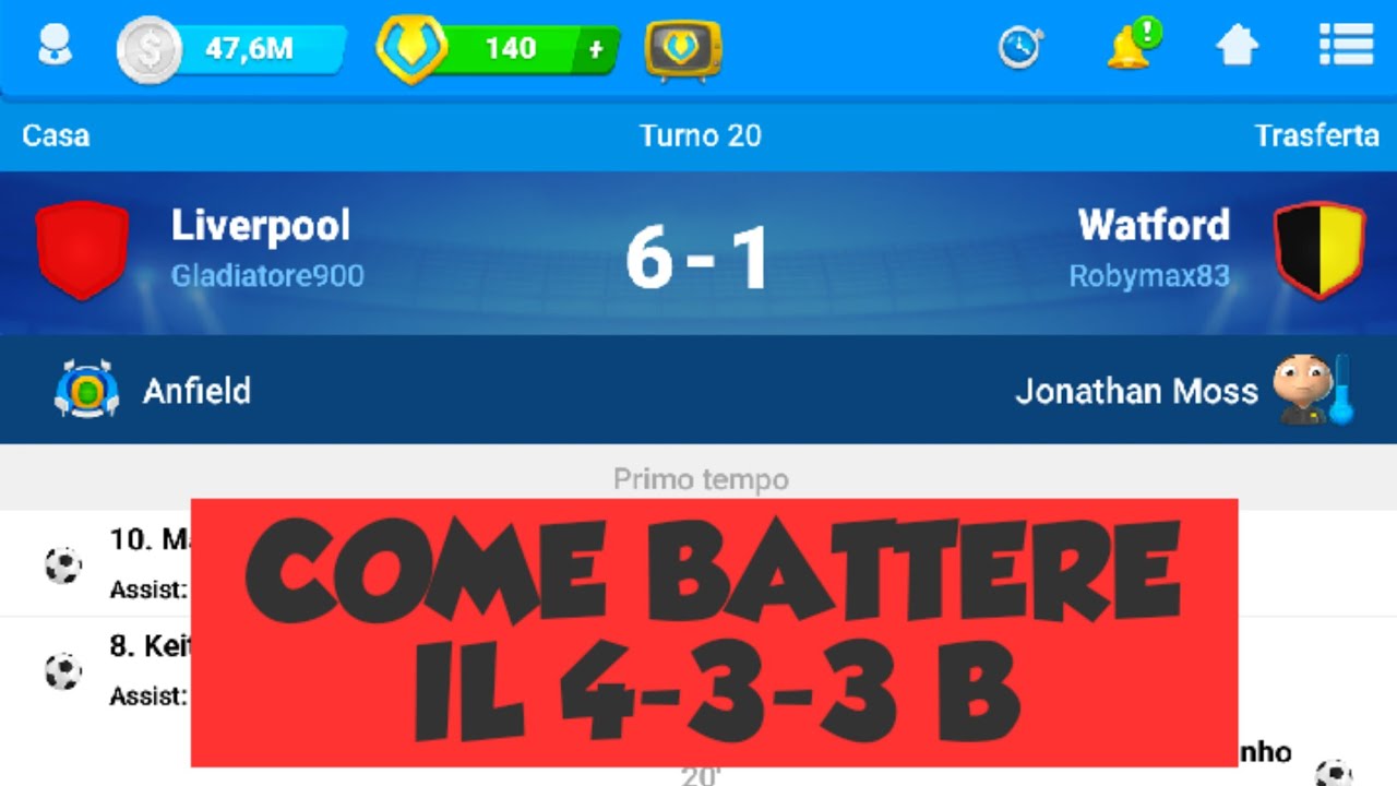 (OSM) Come Battere il 4-3-3B [100%*Funzionante*]