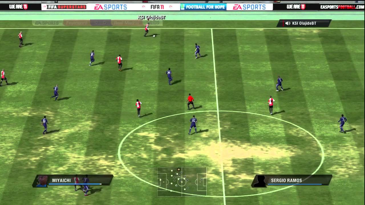 FIFA 11 | You Pick I Play | Feyenoord Vs Real Madrid