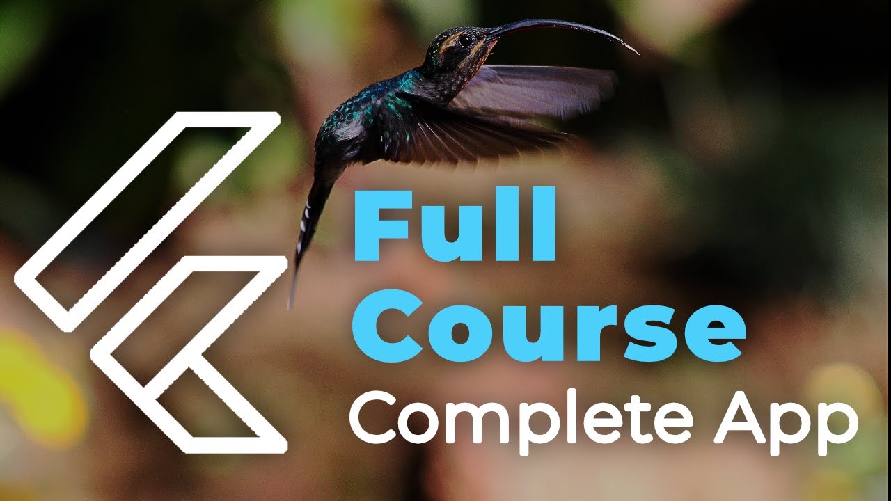 Flutter Full Course - Building Production App