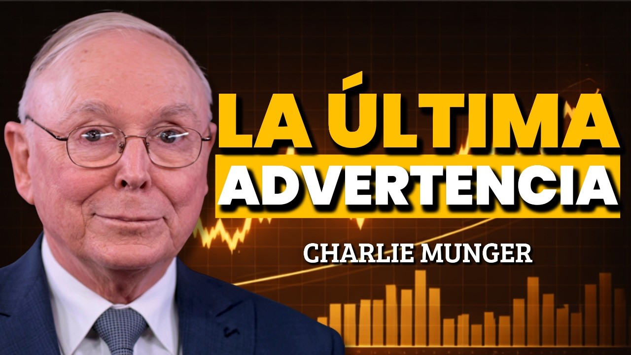 Huye de la IA: La advertencia final de Charlie Munger para proteger tu capital.