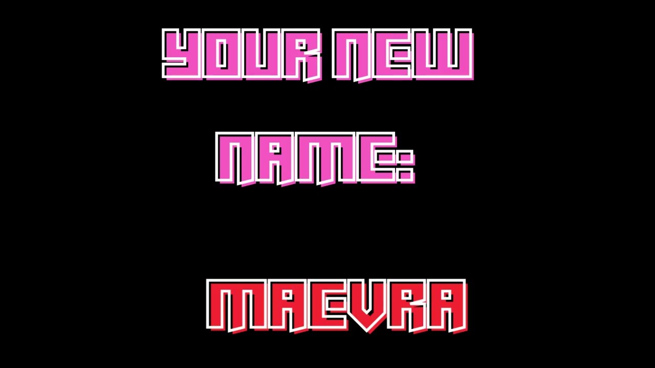 My channel was hacked by 'Maevra'... She left a message.
