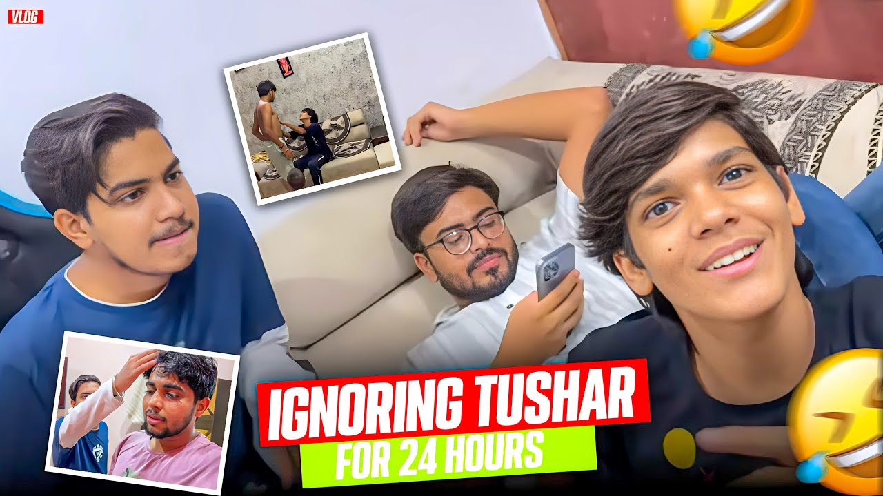 Ignoring Prank Failed on Tushar 😅