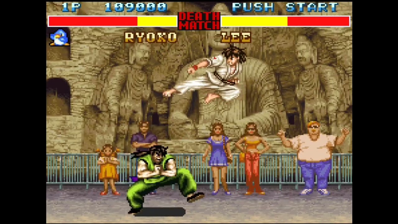 Fighter's History Mizoguchi Kiki Ippatsu!! - SNES | aprendendo a usar Ryoko Kano (MDS titulo enorme)