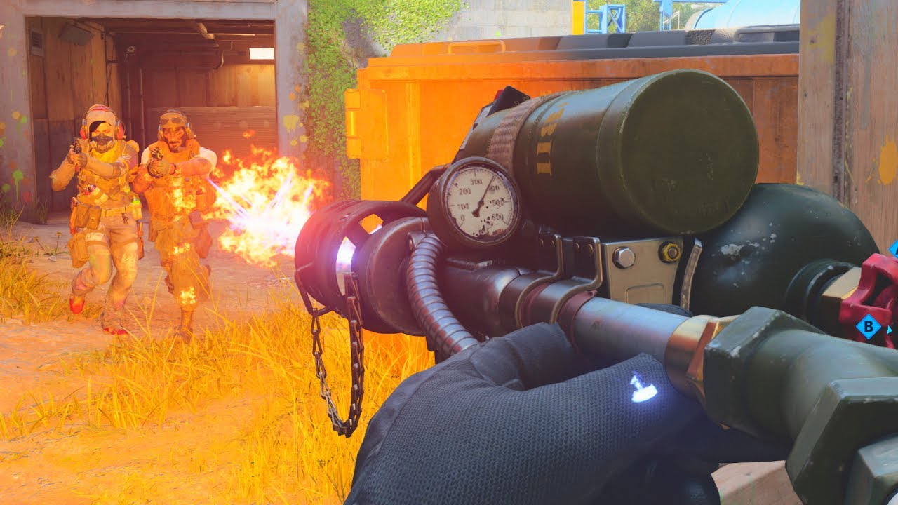 25 kills and a flamethrower...