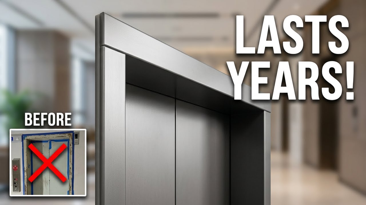 How To Coat Elevator Door Casings| Technique That Lasts Years